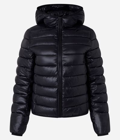 Campera en Tejido Tecnológico con Efecto Puffer 4
