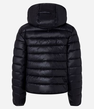 Campera en Tejido Tecnológico con Efecto Puffer 5
