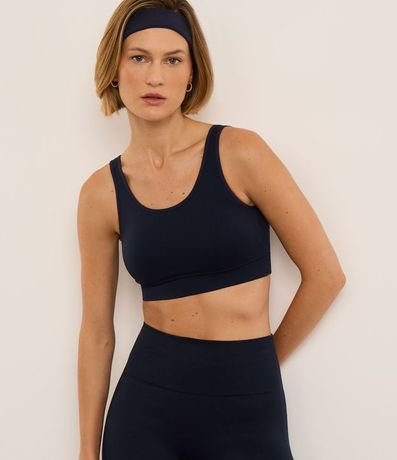 Top Deportivo con Copa en Poliamida Seamless