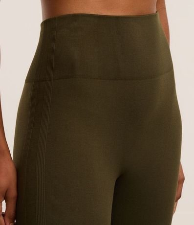 Pantalón Legging Deportiva Acanalada en Rib Seamless 3