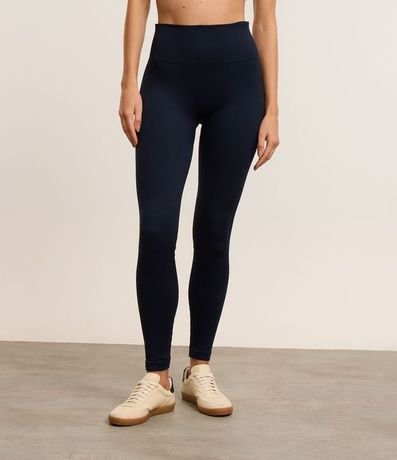 Pantalón Legging Deportiva Acanalado en Rib Seamless 2