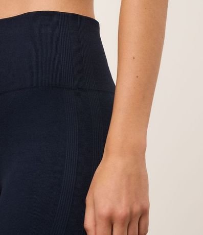 Pantalón Legging Deportiva Acanalado en Rib Seamless 3