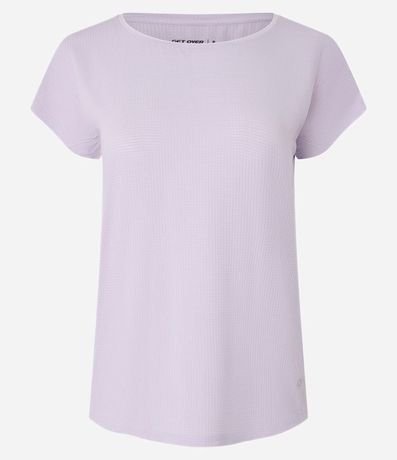 Remera en Microfibra con Escote Redondo 5