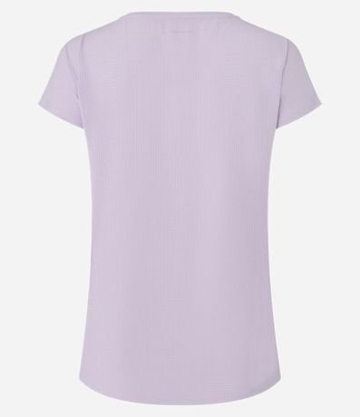 Remera en Microfibra con Escote Redondo 6