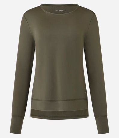 Remera Deportiva Manga Larga en Microfibra 6