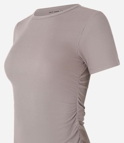 Remera Deportiva en Microfibra con Franzidos 7