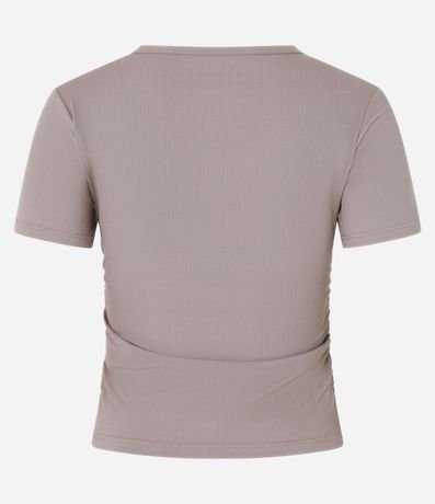 Remera Deportiva en Microfibra con Franzidos 8