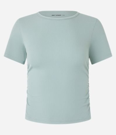 Remera Deportiva en Microfibra con Franzidos 4