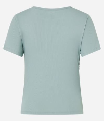 Remera Deportiva en Microfibra con Franzidos 6