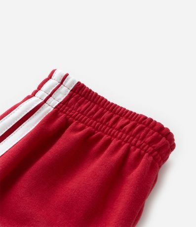 Pantalón Recto Infantil con Rayas y Moña - Talle 7 a 14 años 6