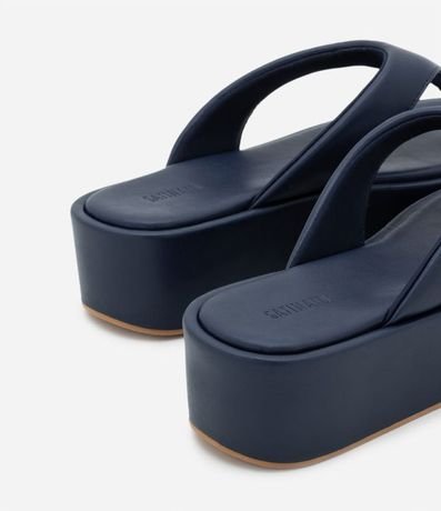 Ojota Flatform con Tiras Anchas 3
