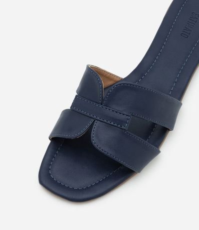 Sandalia Plana con Tiras en H 4