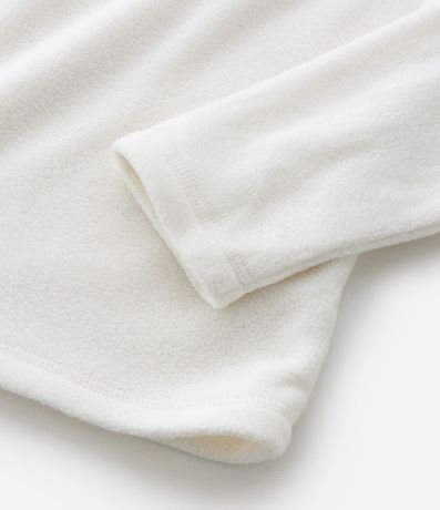 Suéter Infantil en Fleece con Cuello Alto - Talle 5 a 14 años 4