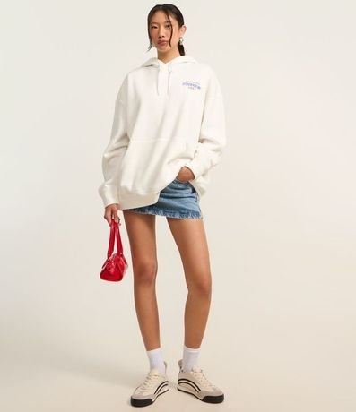 Algodón Overtop con Forro Fleece y Bordado Toallado 2