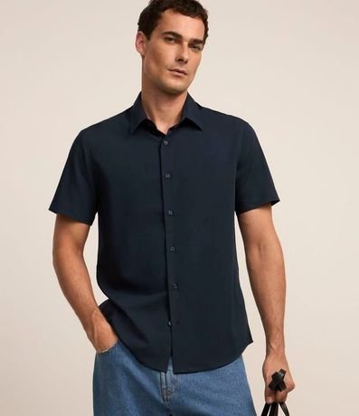 Camisa Slim en Fibra de Bambú