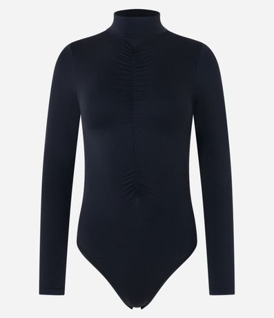 Body en Poliamida Seamless con Cuello Alto