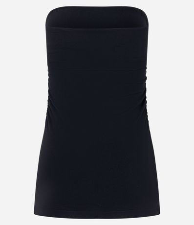 Blusa Sin Breteles Seamless con Canesú Doblada 6