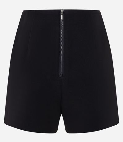 Short Pollera en Bengalina con Botón en el Traspase 8