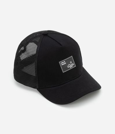 Gorra Trucker Infantil en Sarga con Lettering Calm Mood - Talle U