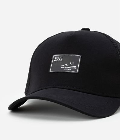 Gorra Trucker Infantil en Sarga con Lettering Calm Mood - Talle U 4