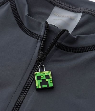 Remera Infantil con Protección UV y Estampa Minecraft - Talle 5 a 14 años 5