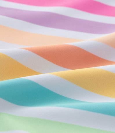 Malla Infantil con Protección UV y Estampa Rayada - Talle 5 a 14 años 3