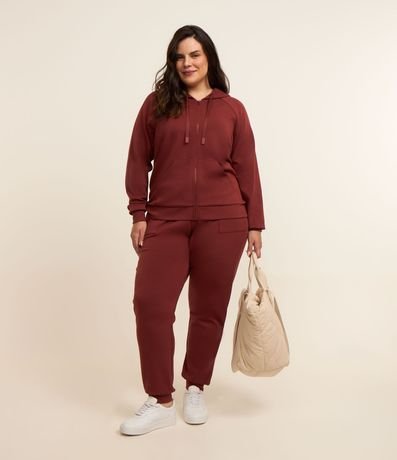 Pantalón Jogger Deportivo con Cintura Ajustable Curve & Plus Size
