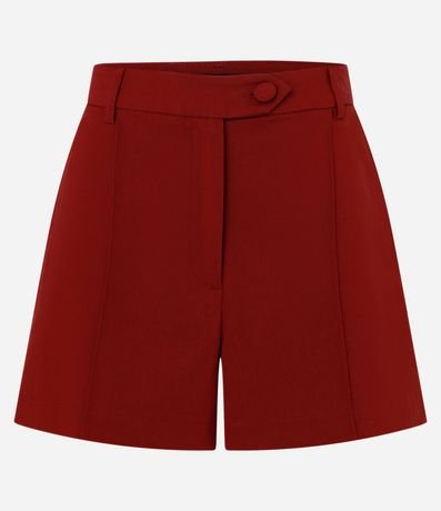 Short en Bengalina con Friso Delantero y Cierre con Traspase 5