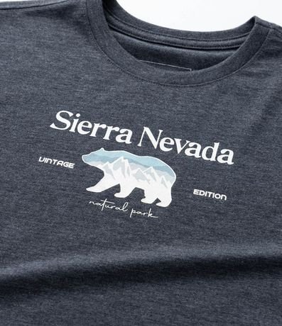 Remera Infantil con Estampa Lettering Sierra Nevada - Talle 5 a 14 años 4