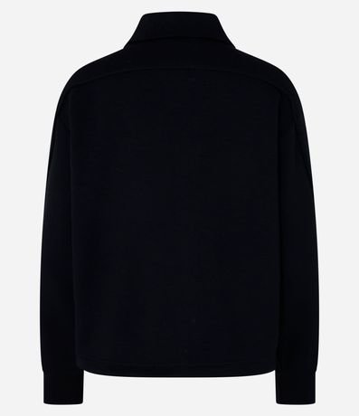 Campera Deportiva en Microfibra Pesada con Cuello 5