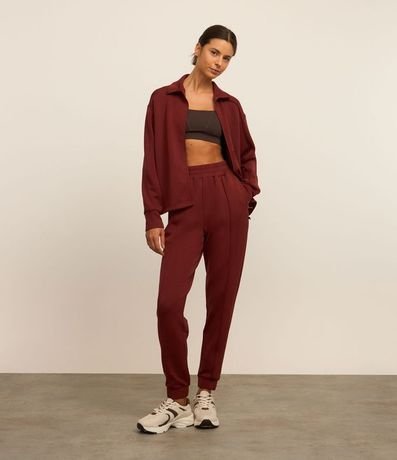 Campera Deportiva en Microfibra Pesada con Cuello 4