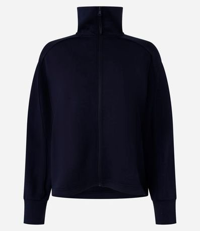 Campera Deportiva en Microfibra Pesada con Cuello 6