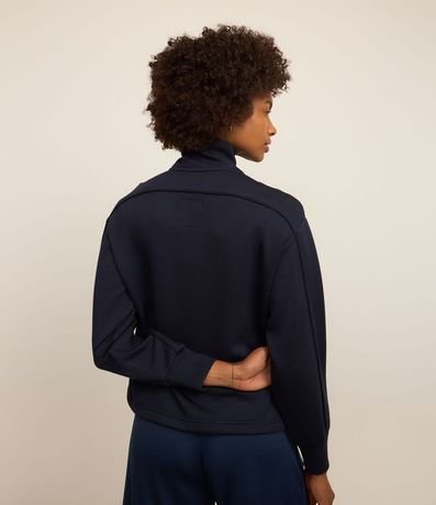 Campera Deportiva en Microfibra Pesada con Cuello 3