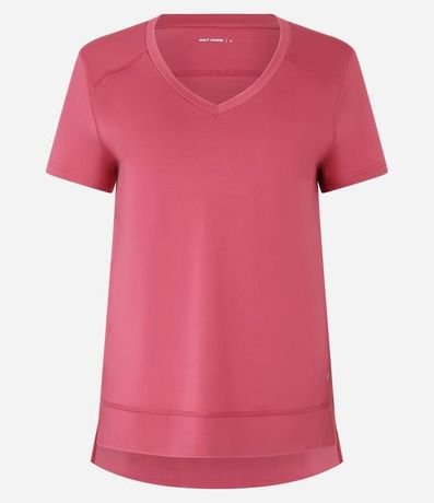 Remera Deportiva en Microfibra Escote V 6