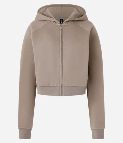 Saco Oversized en Algodón con Capucha y Bolsillo Canguro 4