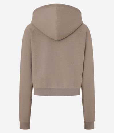 Saco Oversized en Algodón con Capucha y Bolsillo Canguro 5