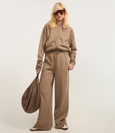 Saco Oversized en Algodón con Capucha y Bolsillo Canguro 2