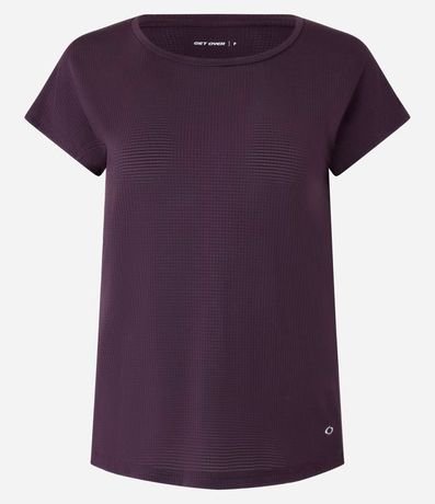 Remera en Microfibra con Escote Redondo 3