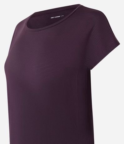 Remera en Microfibra con Escote Redondo 4