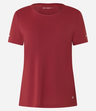 Remera Deportiva Texturizada con Detalle Reflectante 2