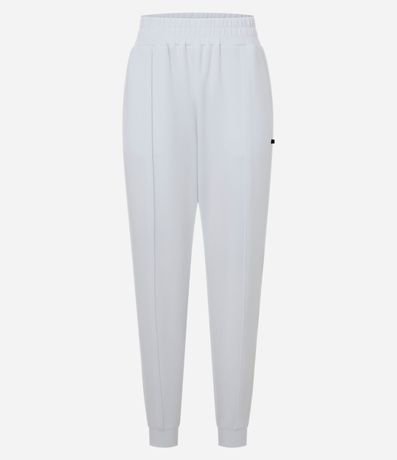 Pantalón Jogger en Microfibra Pesada con Frisos 5