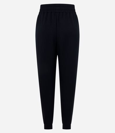 Pantalón Jogger en Microfibra Pesada con Frisos 2