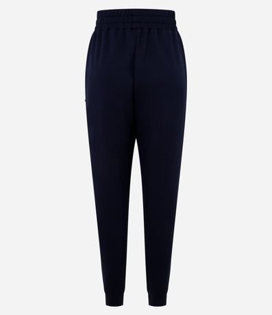 Pantalón Jogger en Microfibra Pesada con Frisos 6