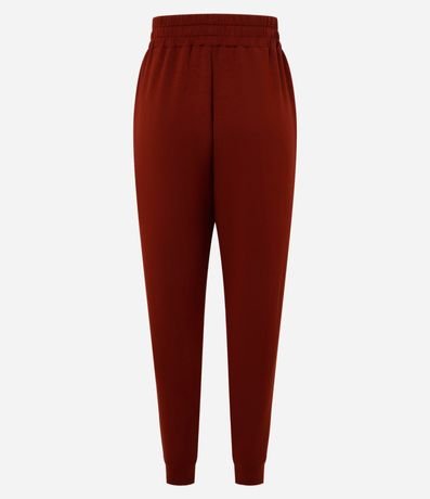 Pantalón Jogger en Microfibra Pesada con Frisos 6