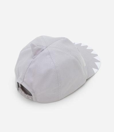 Gorra Aba Curva Infantil con Estampa Tiburón con Aleta - Talle U 2