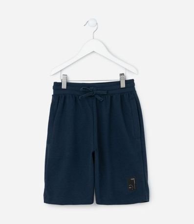 Bermuda Infantil con Cintura Elástica y Tag en el Bajo - Talle 5 a 14 años 1