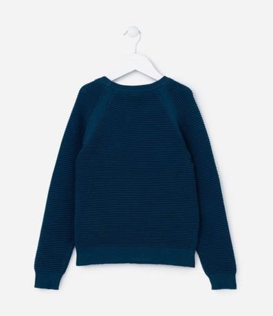 Buzo Infantil Canelado con Sisa Raglán - Talle 5 a 14 años 2