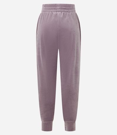 Pantalón Deportivo en Microfibra con Cintura Elástica 6