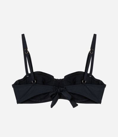 Bikini Top Media Copa en Microfibra con Detalles en Costura 6