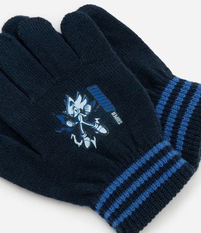 Guante Infantil con Estampa de Sonic - Talle P al G 3